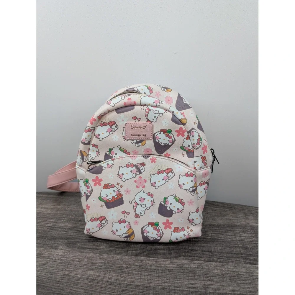 Loungefly Sanrio Hello‎ Kitty Sushi Mini Backpack Kawaii